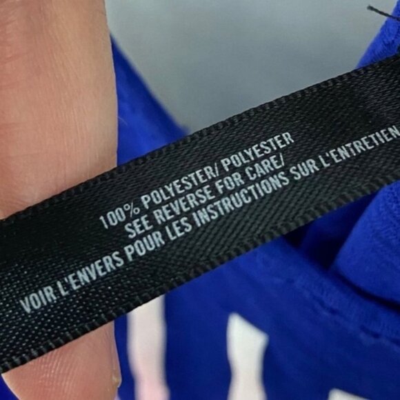 Squad Goals Athletic Tank Aeropostale Blue Purple Women's Size Medium Live Love - Picture 6 of 8